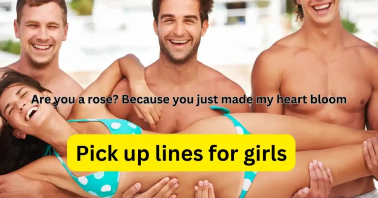Pick up lines for girls